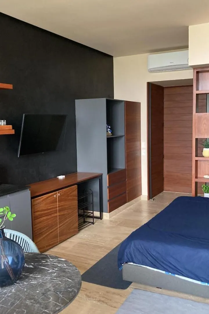 Lujoso Loft Nuevo Con Vista Al Mar Y Rooftop Pool Playa del Carmen Apartment